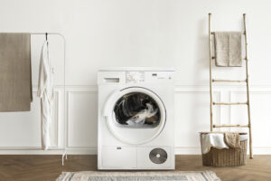 Washing Machine Minimal Laundry Room Interior Design